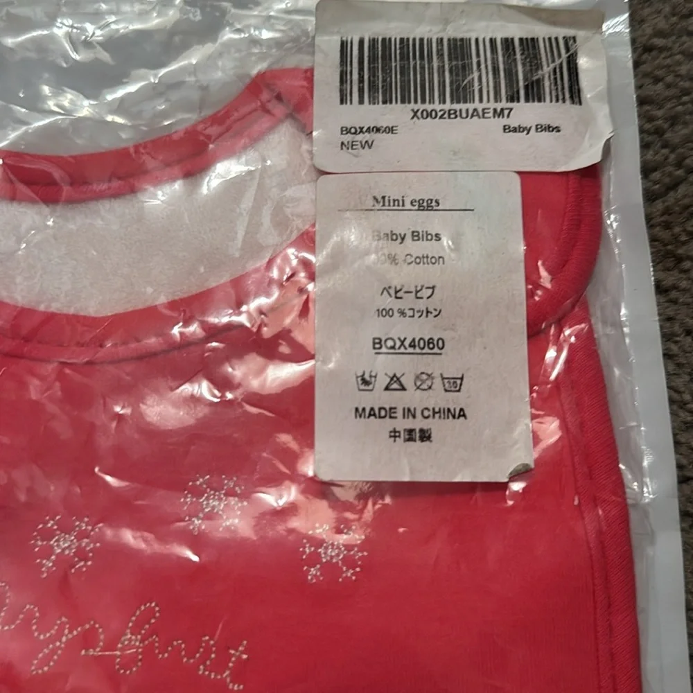 Christmas Themed Baby Bib
